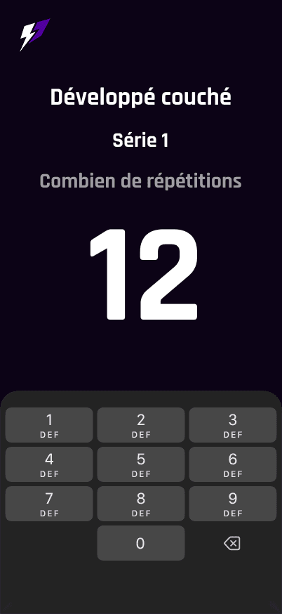 Saisie des répétitions