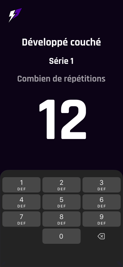 Saisie des répétitions